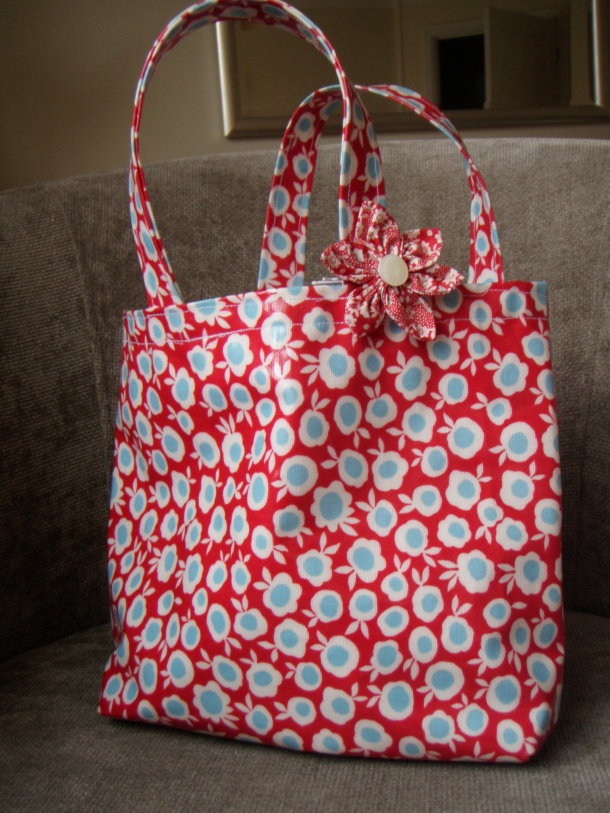 Oil cloth bags | The Make and Do Palace